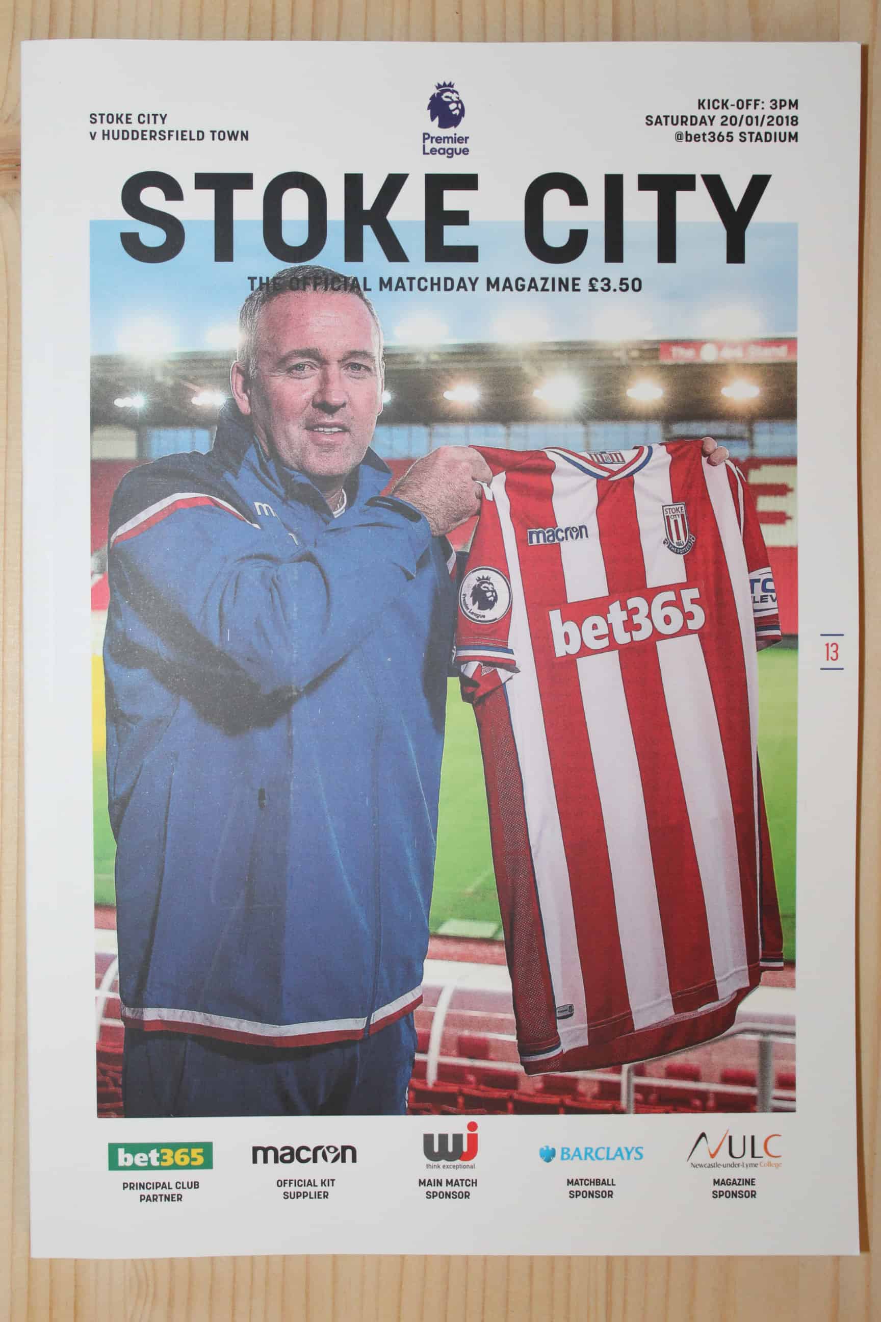 Stoke City FC v Huddersfield Town FC